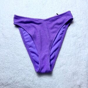 Wild Fable High Waist Purple Bikini Bottoms